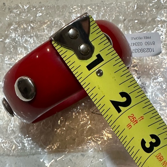 NWT / Free People / Deep Red Bangle / NEW - Picture 15 of 16